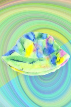 Echo Club House It's All Good Fuzzy Bucket Hat Accessories