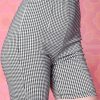 Echo Club House Tennis Time Fitted Gingham Bermuda Shorts Clothes