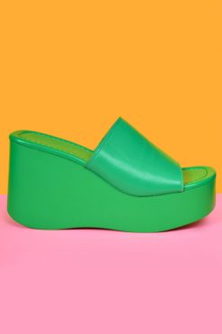 Echo Club House Twisted Sister Super Platform Mule - Green