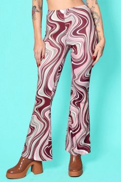 Echo Club House Clothes Psychedelic Dreams Flare Pants