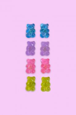 Echo Club House Yummy Gummy Bear Earrings Set