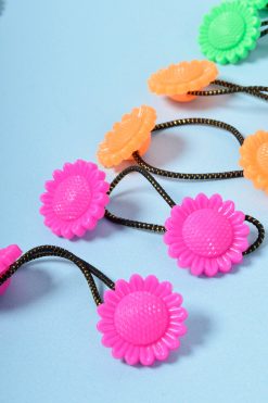 Echo Club House Sunflower Hair Ties - Brights Accessories