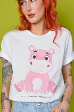 Echo Club House Clothes Cute Sad Truth Tee - Hedgefund Hippo