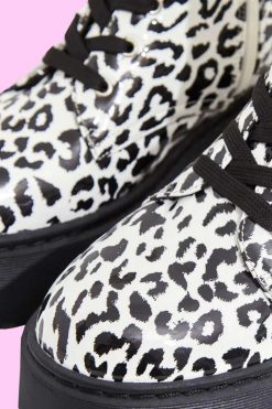 Echo Club House Go Off Leopard Platform Boot