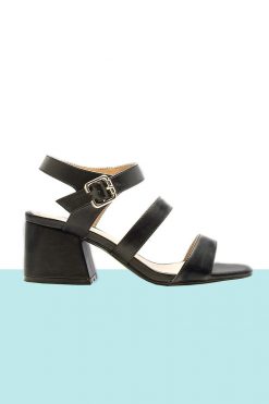 Echo Club House Shoes Licorice Chunky Heel Sandals