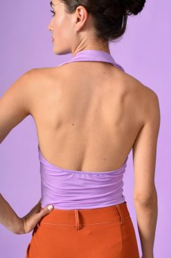 Echo Club House Clothes Pretty Baby Collared Cinch Top