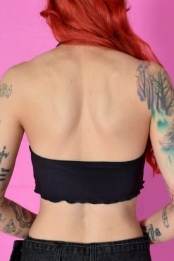 Echo Club House It's Too Late Ruffle Open Front Cami