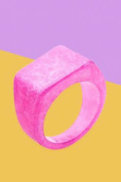 ECHOCLUBHOUSE best sale 17 Echo Club House Accessories Metallica Shimmer Bold Ring