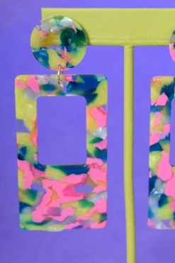 Echo Club House Marble At It All Earrings