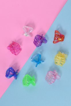 Echo Club House Accessories 90's Deadstock Iridescent Mini Hair Clips