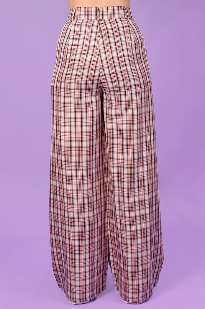 Echo Club House Monica Plaid Wide Leg Trouser By Daisy Street Clothes 6 Echo Club House Monica Plaid Wide Leg Trouser By Daisy Street Clothes