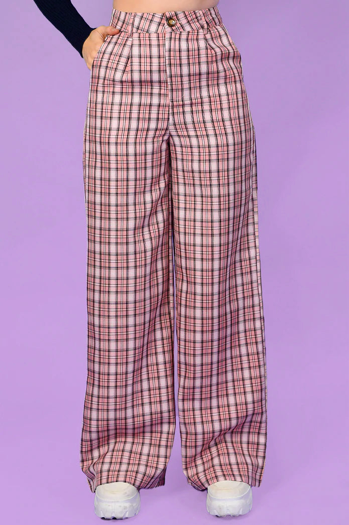 Echo Club House Monica Plaid Wide Leg Trouser By Daisy Street Clothes 5 Echo Club House Monica Plaid Wide Leg Trouser By Daisy Street Clothes