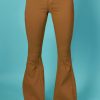 Echo Club House Clothes Ziggy Extra Wide Flare Pants - Mushroom