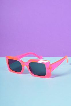 Echo Club House Out Of Time Day-Glo Square Sunnies Accessories
