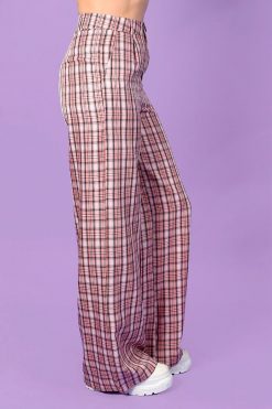 Echo Club House Monica Plaid Wide Leg Trouser By Daisy Street Clothes 8 Echo Club House Monica Plaid Wide Leg Trouser By Daisy Street Clothes
