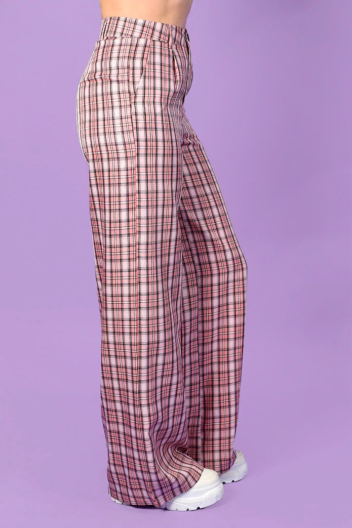 Echo Club House Monica Plaid Wide Leg Trouser By Daisy Street Clothes 4 Echo Club House Monica Plaid Wide Leg Trouser By Daisy Street Clothes