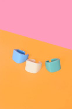 Echo Club House Square Up Ring Set