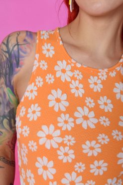 Echo Club House Hard Feelings 3D Floral Leotard Clothes