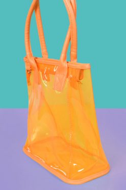 Echo Club House Clear As Hell Colored Tote