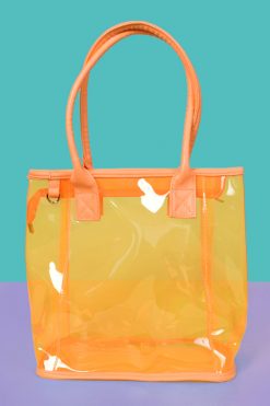 Echo Club House Clear As Hell Colored Tote