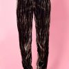 Echo Club House Clothes Romane Burnout Velvet Trousers