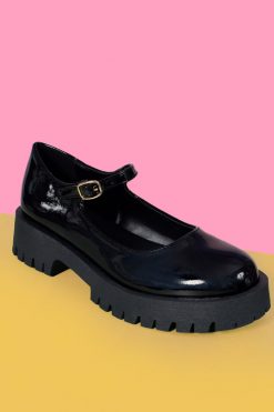 Echo Club House Turn Around Patent Strap Mary Janes