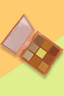 Echo Club House Peach Fizz Neutral Metallic Shadow Palette Accessories