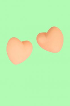 Echo Club House Accessories Deadstock Heart Earrings