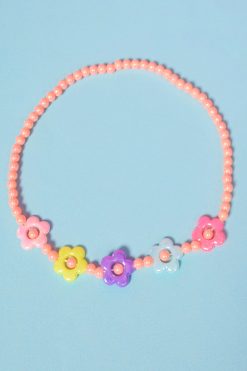 Echo Club House Deadstock Floral Candy Choker Accessories
