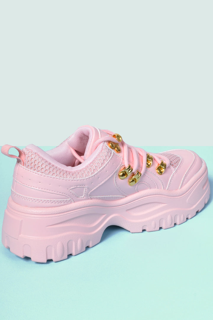 Echo Club House Winner Takes All Chunky Platform Sneaker - Bubblegum 5 Echo Club House Winner Takes All Chunky Platform Sneaker - Bubblegum