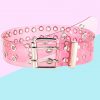 Echo Club House Clear Double Grommet Belt - Bubblegum