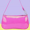 Echo Club House Accessories Drama Queen Patent Mini Baguette Bag