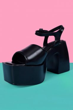 Echo Club House Dark Queen Platforms Shoes