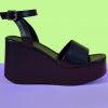 Echo Club House Shoes Little Sister Super Platform Ankle Strap Mule