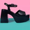 Echo Club House Dark Queen Platforms Shoes
