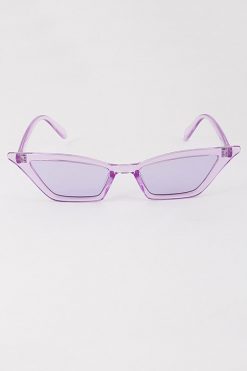 Echo Club House Porsha Clear Cat Eye Sunnies