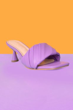 Echo Club House Shoes Venus Purple Pop Kitten Heel