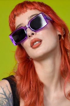 Echo Club House Out Of Time Day-Glo Square Sunnies Accessories