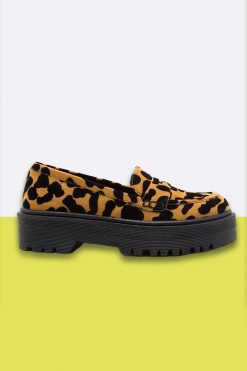 Echo Club House Bernie Gone Wild Chunky Platform Loafers Shoes