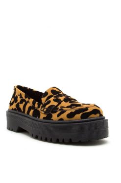 Echo Club House Bernie Gone Wild Chunky Platform Loafers Shoes