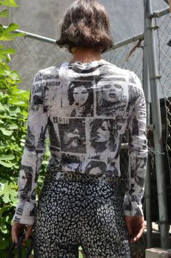 Echo Club House Clothes Where My Girls At? Y2K Deadstock Newspaper Burnout Top 10 Echo Club House Clothes Where My Girls At? Y2K Deadstock Newspaper Burnout Top