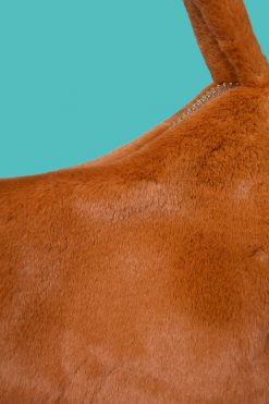 Echo Club House Thank Me Later Fuzzy Fur Bag