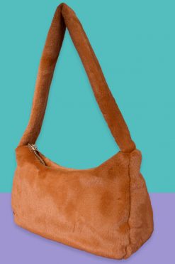 Echo Club House Thank Me Later Fuzzy Fur Bag