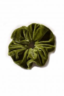 Echo Club House Accessories Velvet Goldmine Scrunchie