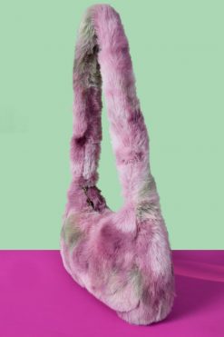 Echo Club House Accessories Skies Above Fuzzy Fur Bag