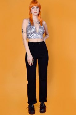 Echo Club House Under Control Straight Leg Jeans - Black Clothes