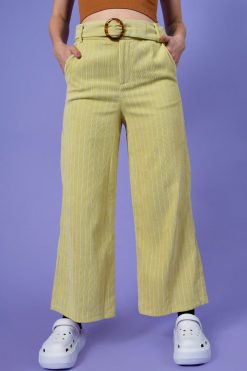 Echo Club House Clothes Allana Ribbed Wide Legs