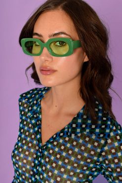 Echo Club House Give It To Me Rectangle Sunglasses Accessories