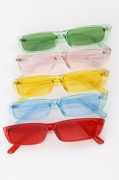 Echo Club House Carra Clear Rim Rectangle Sunnies