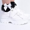Echo Club House Accessories Take A Bow Ruffle Socks